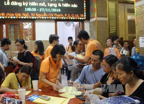 Đưa đăng ký hiến mô, tạng và hiến xác thành phong trào